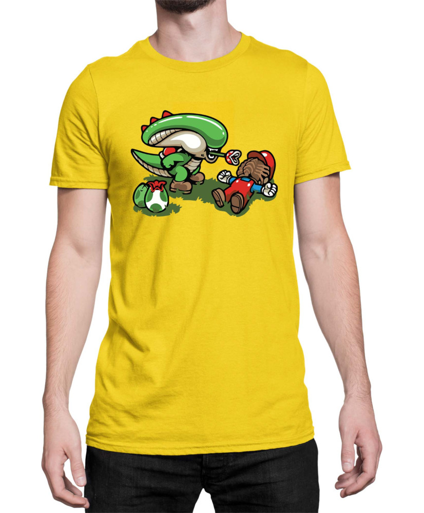 Мъжка Тениска Super Mario Nintendo Alien Mario