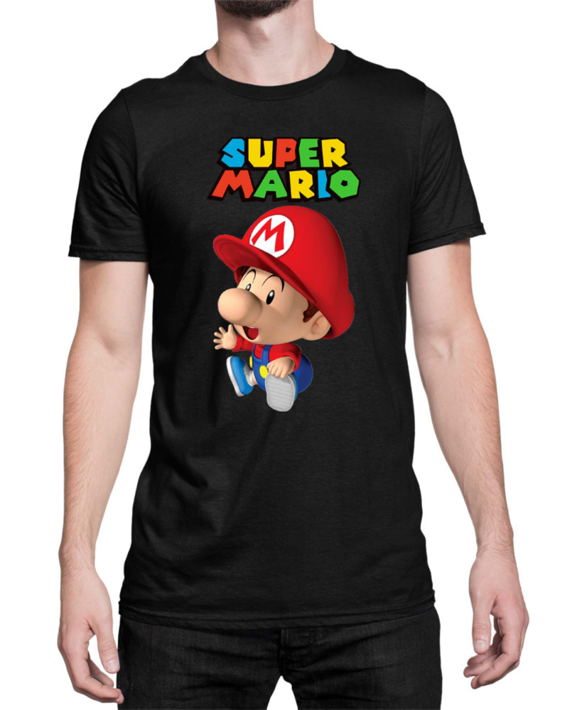 Мъжка Тениска Super Mario Nintendo Baby Mario