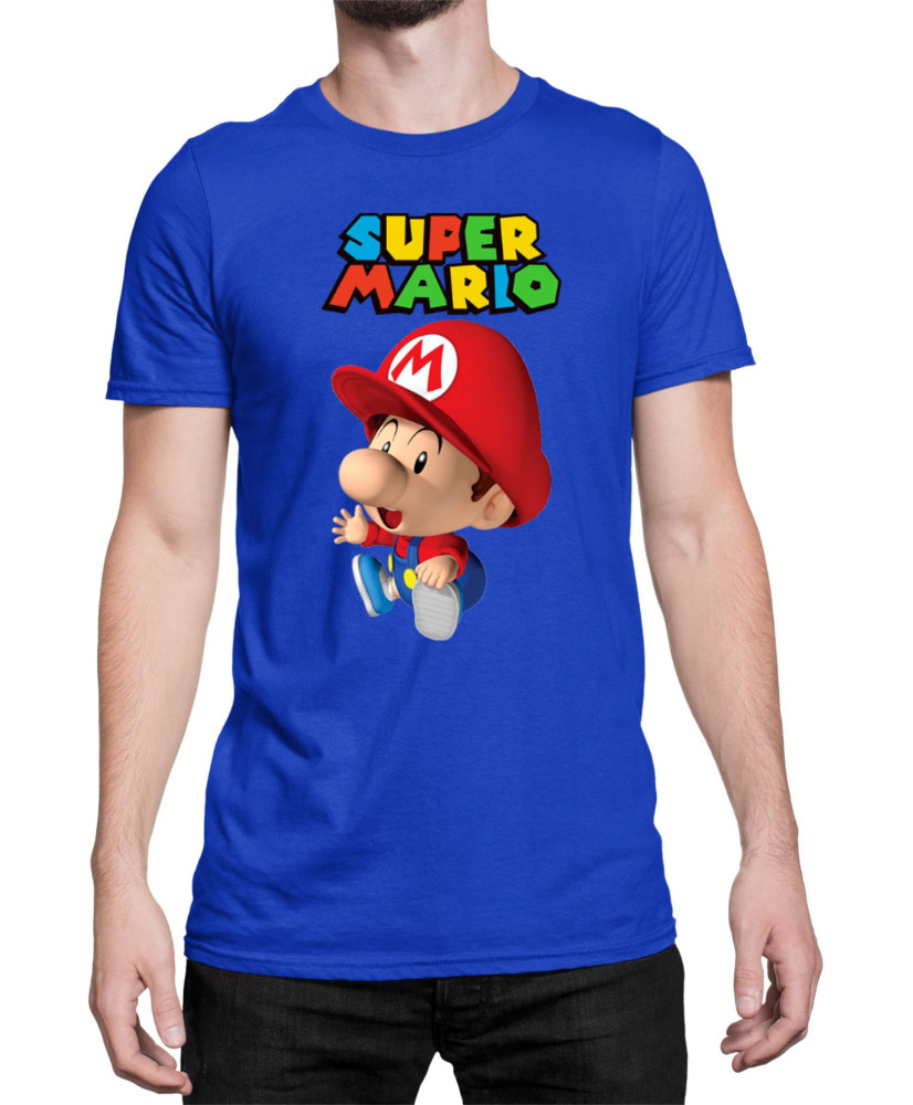 Мъжка Тениска Super Mario Nintendo Baby Mario