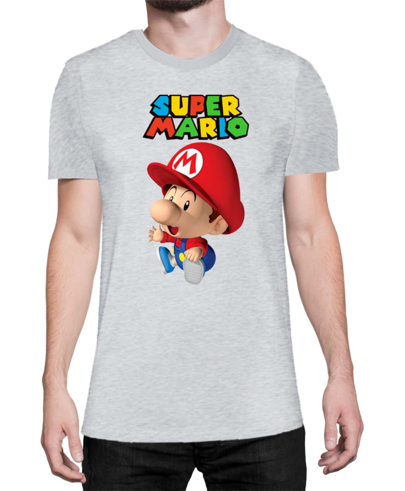 Мъжка Тениска Super Mario Nintendo Baby Mario