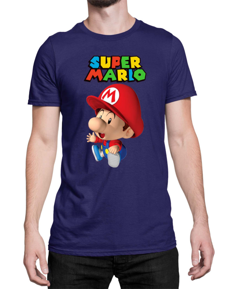Мъжка Тениска Super Mario Nintendo Baby Mario