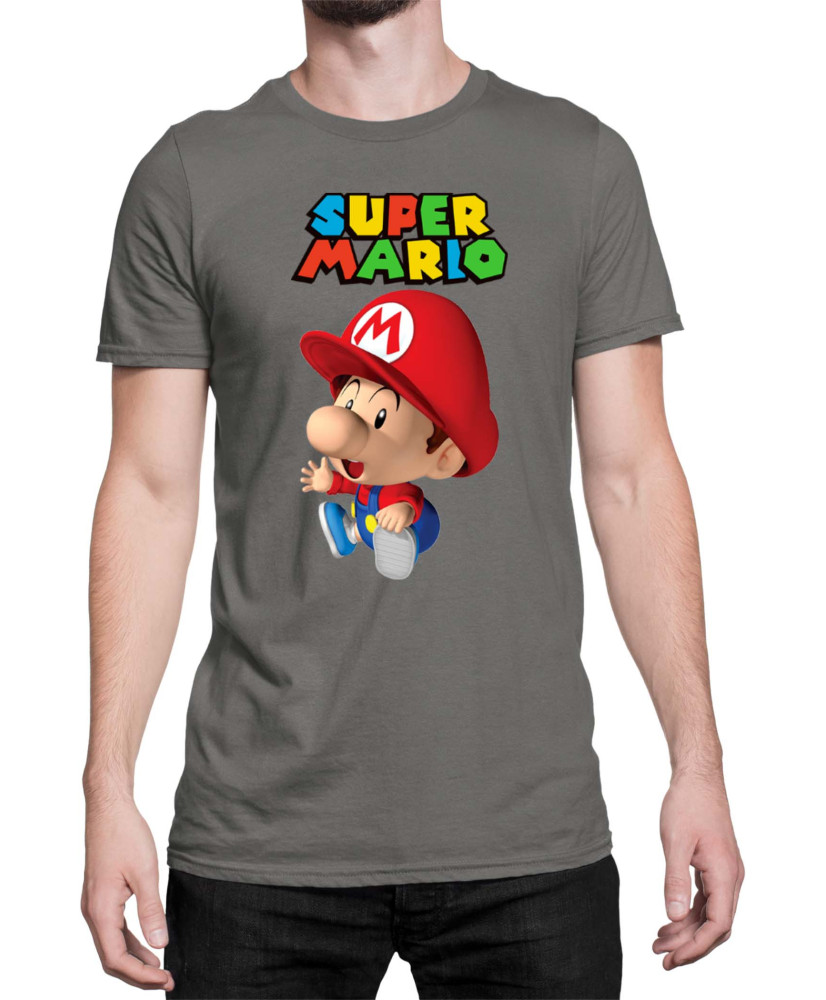 Мъжка Тениска Super Mario Nintendo Baby Mario
