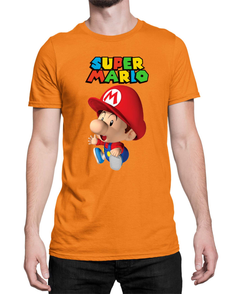 Мъжка Тениска Super Mario Nintendo Baby Mario