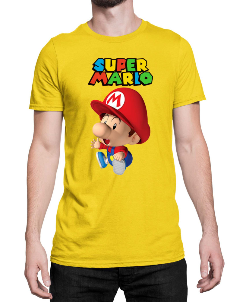 Мъжка Тениска Super Mario Nintendo Baby Mario