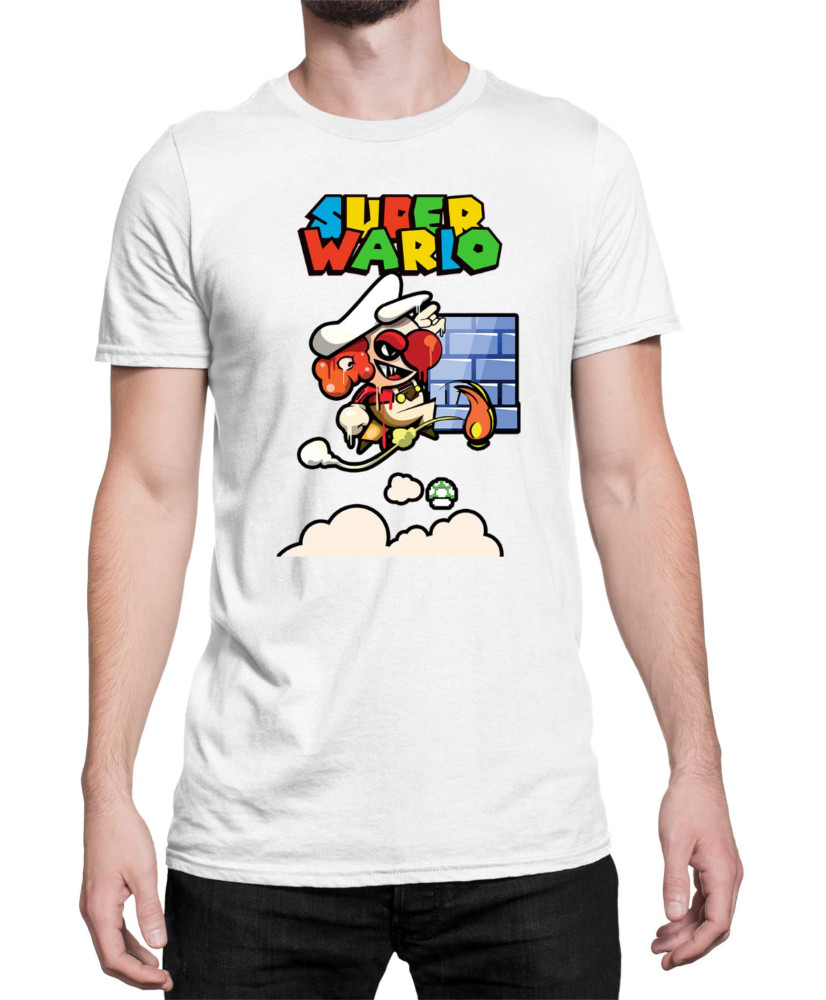 Мъжка Тениска Super Mario Nintendo Bad Mario 01