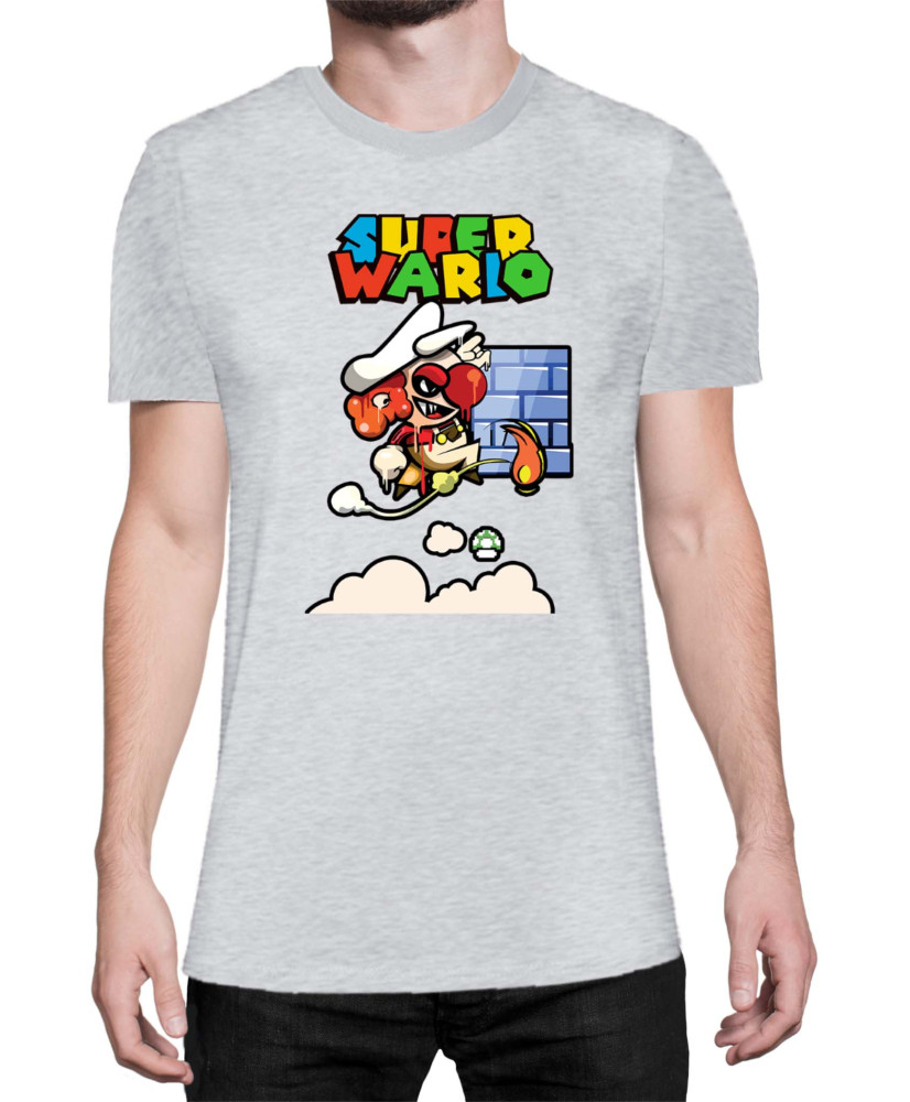 Мъжка Тениска Super Mario Nintendo Bad Mario 01