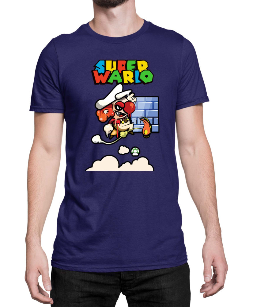 Мъжка Тениска Super Mario Nintendo Bad Mario 01