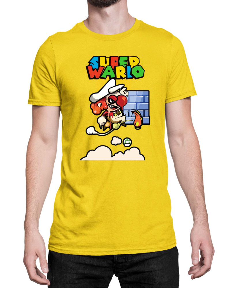 Мъжка Тениска Super Mario Nintendo Bad Mario 01