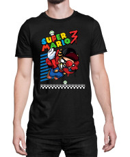 Мъжка Тениска Super Mario Nintendo Bad Mario 02