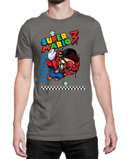 Мъжка Тениска Super Mario Nintendo Bad Mario 02