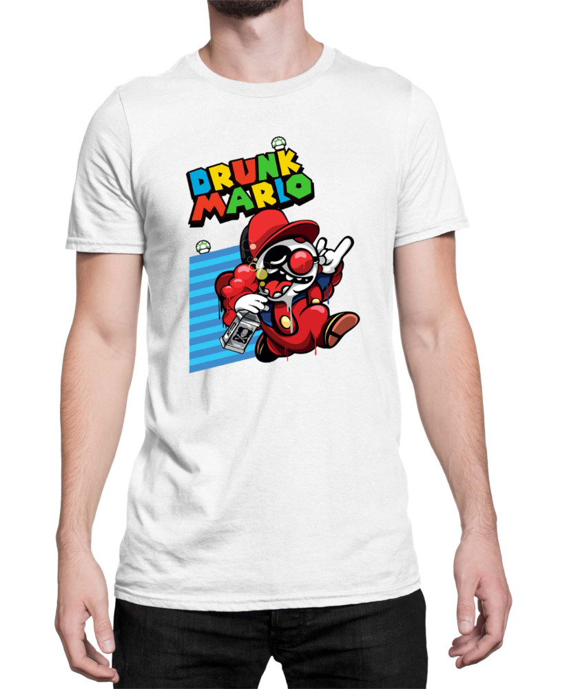 Мъжка Тениска Super Mario Nintendo Bad Mario 03
