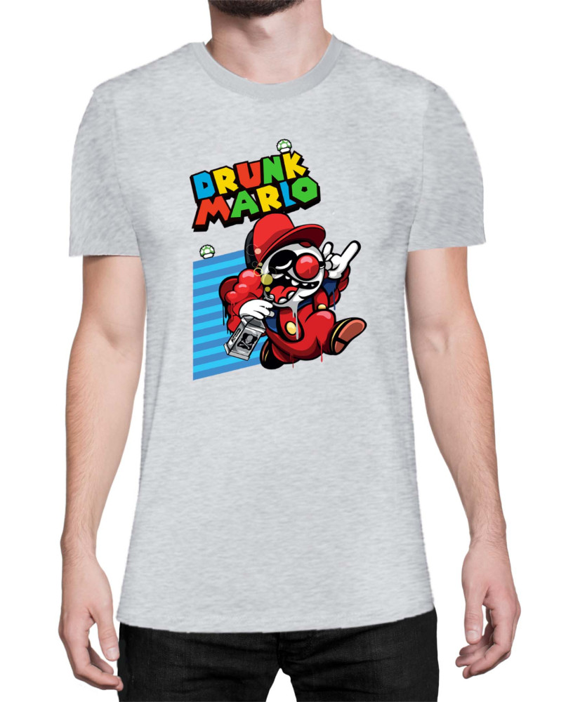 Мъжка Тениска Super Mario Nintendo Bad Mario 03