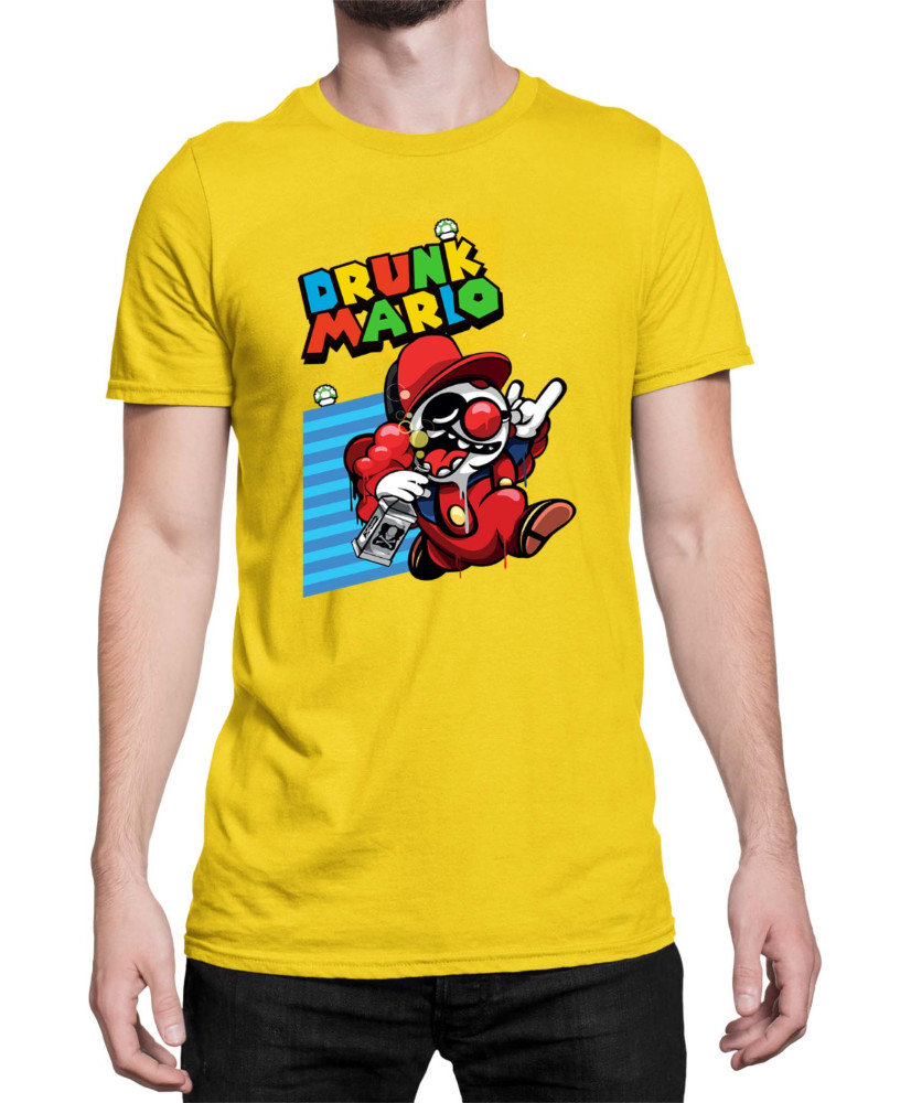 Мъжка Тениска Super Mario Nintendo Bad Mario 03