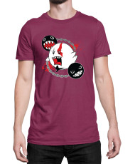 Мъжка Тениска Super Mario Nintendo Boo Kratos Mario Bros Vector