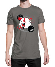 Мъжка Тениска Super Mario Nintendo Boo Kratos Mario Bros Vector