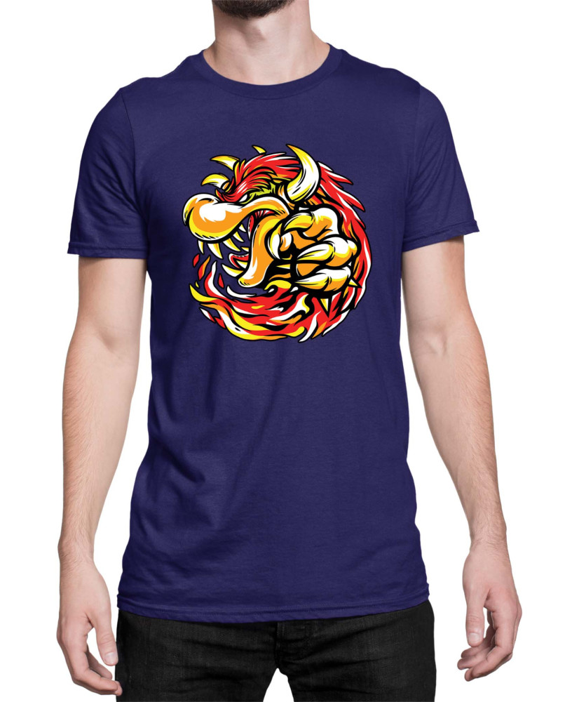 Мъжка Тениска Super Mario Nintendo Bowser 02