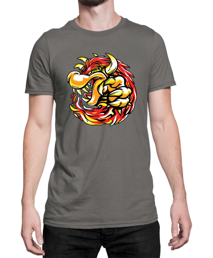 Мъжка Тениска Super Mario Nintendo Bowser 02