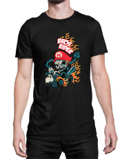 Мъжка Тениска Super Mario Nintendo Bros Rider Ghost Rider
