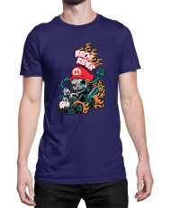 Мъжка Тениска Super Mario Nintendo Bros Rider Ghost Rider