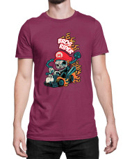 Мъжка Тениска Super Mario Nintendo Bros Rider Ghost Rider