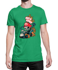Мъжка Тениска Super Mario Nintendo Bros Rider Ghost Rider