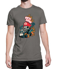 Мъжка Тениска Super Mario Nintendo Bros Rider Ghost Rider