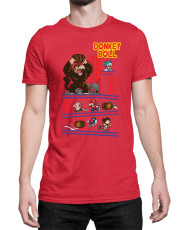 Мъжка Тениска Super Mario Nintendo Donkey Ball