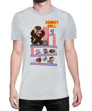 Мъжка Тениска Super Mario Nintendo Donkey Ball
