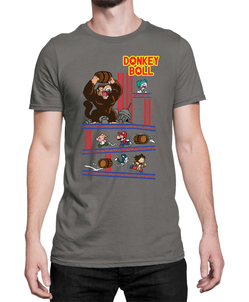 Мъжка Тениска Super Mario Nintendo Donkey Ball