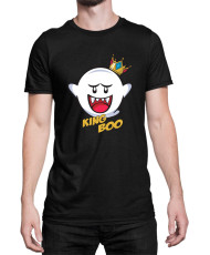 Мъжка Тениска Super Mario Nintendo King Boo