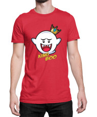 Мъжка Тениска Super Mario Nintendo King Boo
