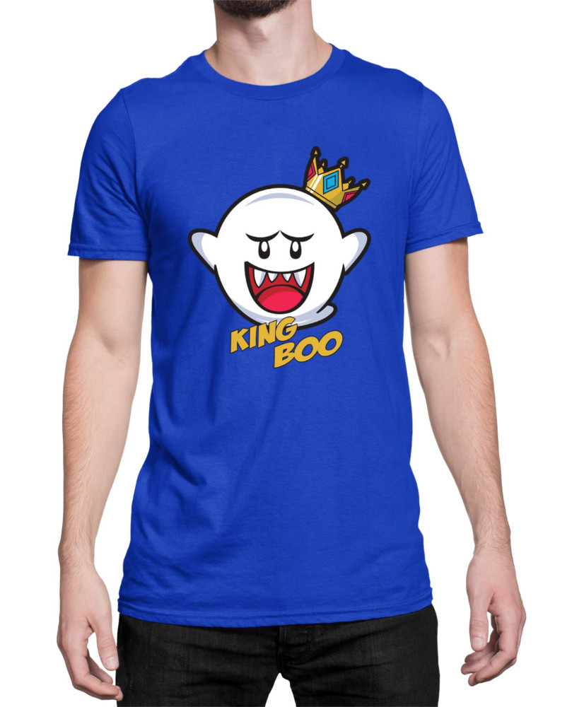 Мъжка Тениска Super Mario Nintendo King Boo