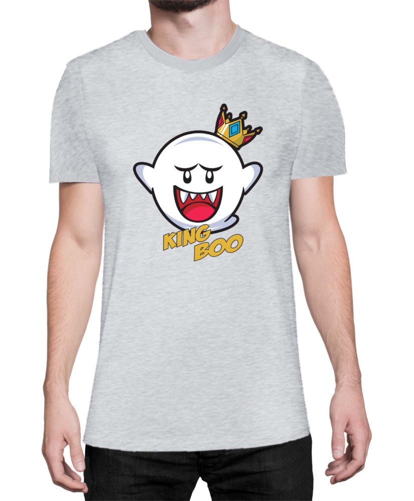 Мъжка Тениска Super Mario Nintendo King Boo