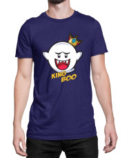 Мъжка Тениска Super Mario Nintendo King Boo