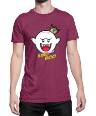 Мъжка Тениска Super Mario Nintendo King Boo