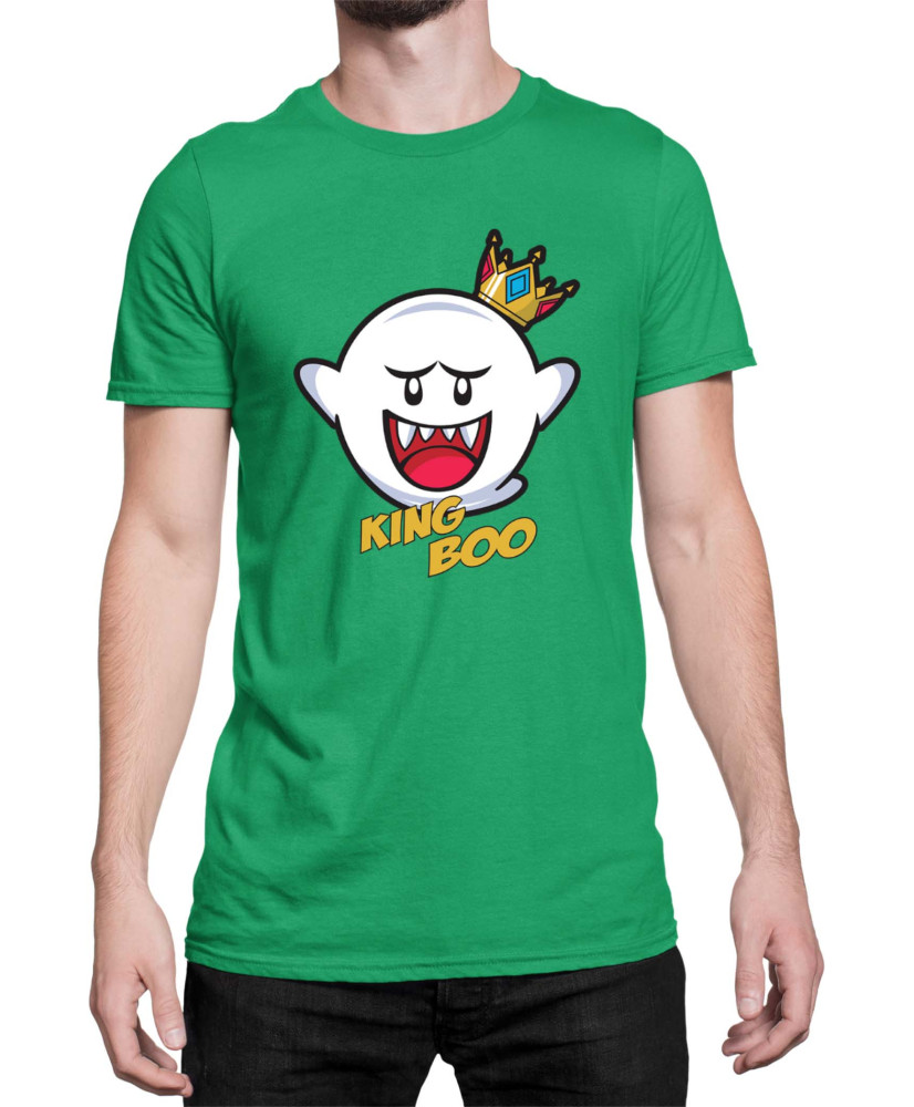Мъжка Тениска Super Mario Nintendo King Boo