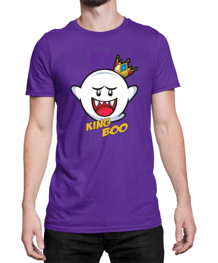 Мъжка Тениска Super Mario Nintendo King Boo