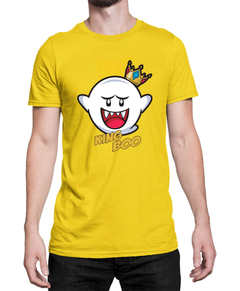 Мъжка Тениска Super Mario Nintendo King Boo