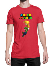Мъжка Тениска Super Mario Nintendo Luigi 2