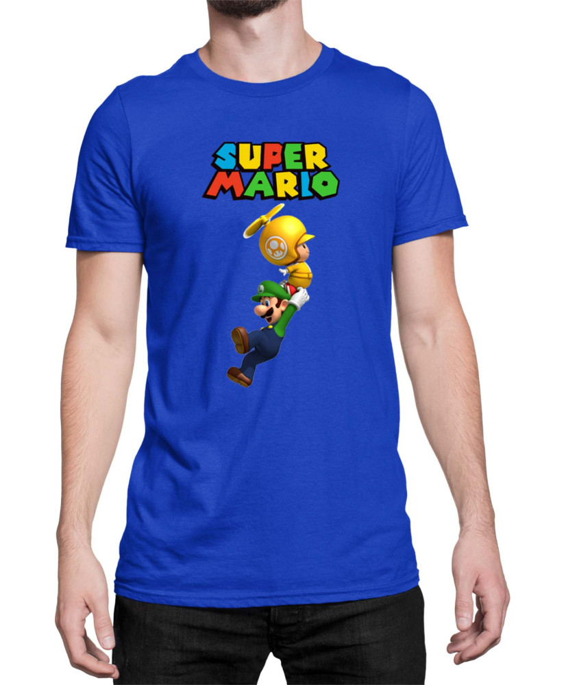 Мъжка Тениска Super Mario Nintendo Luigi 2
