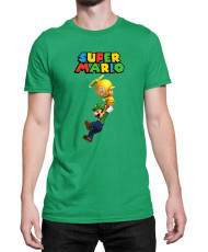 Мъжка Тениска Super Mario Nintendo Luigi 2