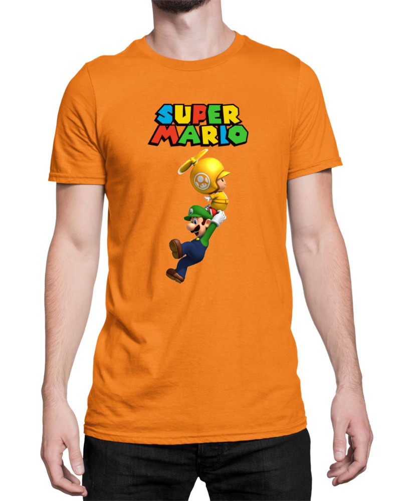Мъжка Тениска Super Mario Nintendo Luigi 2