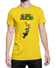 Мъжка Тениска Super Mario Nintendo Luigi 2