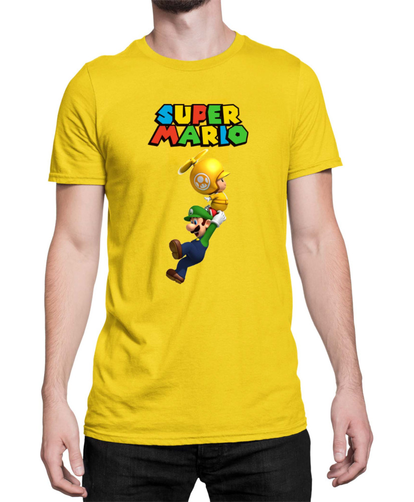 Мъжка Тениска Super Mario Nintendo Luigi 2
