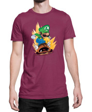 Мъжка Тениска Super Mario Nintendo Luigi Goomba Smash