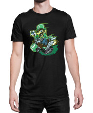 Мъжка Тениска Super Mario Nintendo Luigi Kart
