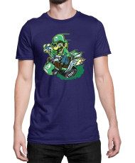 Мъжка Тениска Super Mario Nintendo Luigi Kart