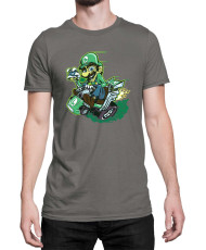 Мъжка Тениска Super Mario Nintendo Luigi Kart
