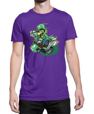 Мъжка Тениска Super Mario Nintendo Luigi Kart