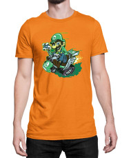 Мъжка Тениска Super Mario Nintendo Luigi Kart